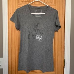 Eddie Bauer women’s tee, size L